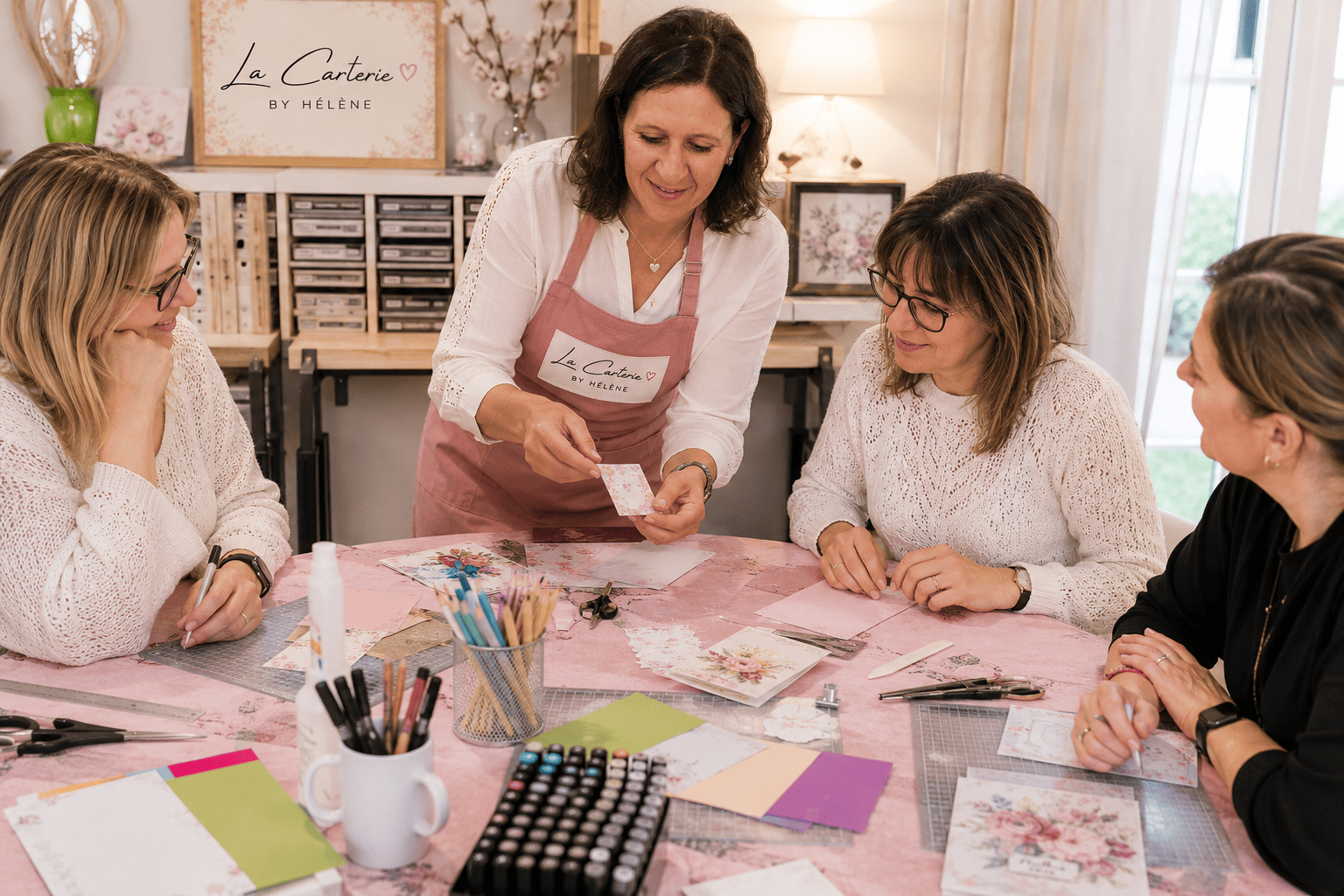 Image Animatrice lors d'un atelier